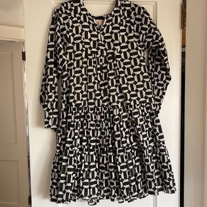 Pink chicken girls dress